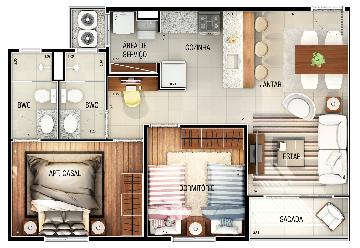 Comprar Apartamento / Padrão em São José do Rio Preto R$ 270.000,00 - Foto 2 Comprar Apartamento / Padrão em São José do Rio Preto R$ 270.000,00 - Foto 2