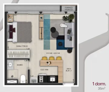 imagem 1 - Apartamento - Studio imagem 1 - Apartamento - Studio