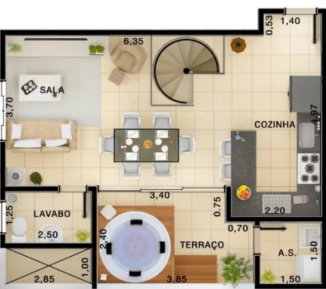 imagem 2 - Apartamento Cobertura imagem 2 - Apartamento Cobertura