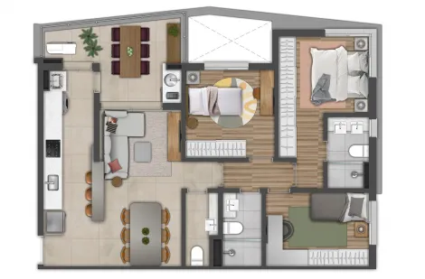 imagem 5 - Apartamento Padrão imagem 5 - Apartamento Padrão