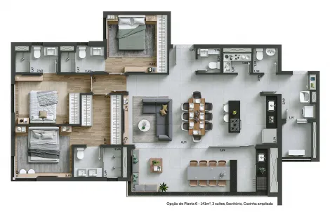imagem 2 - Apartamento - Padrão imagem 2 - Apartamento - Padrão